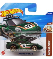 Hot Wheels - Porsche 911 Rallye - Safari Modu 2/5 - Hyw87 - Short Card - Koyu Yeşil - Mattel 2025-1: (Çok Renkli)