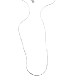 Xuping Yılan Zincir Kolye- 45 cm - Gümüş
