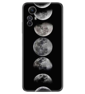 Xiaomi Redmi Note 12S Kılıf Resimli Desenli Baskılı Silikon Great Moons 1354
