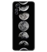 Xiaomi Redmi Note 12S Kılıf Resimli Desenli Baskılı Silikon Great Moons 1354