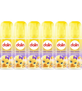Dalin Bebek Kolonyası 150ML Bahar Tazeliği (Manolya-Ylang,Ylang-Amber Kokulu) (6 Lı Set)