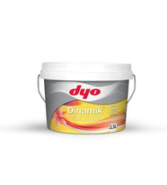 DYO (0986) BEGONYA 2,5LT DİNAMİK İPEKMAT SİLİKONLU SİLİNEBİLİR İÇ CEPHE DUVAR BOYASI