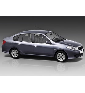 Renault Symbol 2 Krom Cam Çıtası 4 Prç 2008-2012