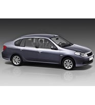 Renault Symbol 2 Krom Cam Çıtası 4 Prç 2008-2012