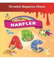 Örnekli Boyama - Harfler