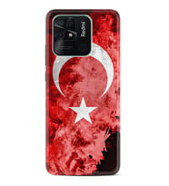 Xiaomi Redmi Note 7 8 9 Pro 10 2022 10 Pro 10S Kılıf Desenli Silikon Şanlı Türk Bayrağı 1315