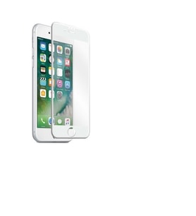 iPhone 7 Seramik Nano Full Kaplama Cam 9H (Beyaz)