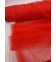 LİKRALI HAYAL TÜL KUMAŞ (Kırmızı)