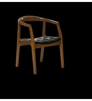 Sandalye ST 14221 Zus139 TAM KOLÇAK Sağlam Kayın RETRO Ayak Parlak Suni Deri 