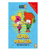 Süper Renkler Boyama Kitabı - 3- Süper 1 Takım