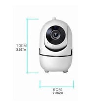 Baby Kamera Kablosuz 720p Beyaz 360 Derece Wifi Kamera Full Hd 1080p