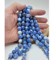 Akik Taşı Faset Kesim Dizi 14mm (62182)