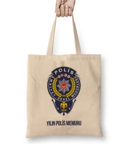 Emniyet Polisi Polise Hediye Bez Çanta Uzun Saplı