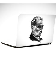Atatürk Portresi Laptop Sticker 15.4 inch (37X26CM)