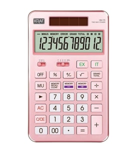 KRAF 12 HANE MASAÜSTÜ HESAP MAKİNESİ HM-170 PK