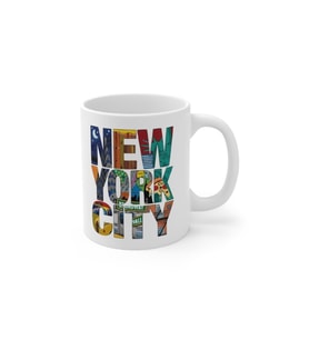 New York City Baskılı Kahve Kupası Hediyelik Eşya Hediyelik Kupa