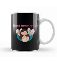 Best Mom Ever Anneler Günü 05 Kupa Bardak Porselen