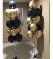 SEVGİLİYE UÇAN BALON DEMETİ KROM BALONLAR EŞLİĞİNDE