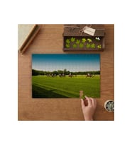 At Yarışı- Hayvan- Binicilik Tasarımı 240 parça Ahşap Puzzle Ahşap Kutuda MP00190