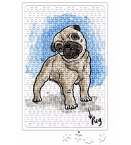 Pug Köpek Puzzle 240 Parça Yapboz