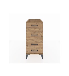 Kronos Komodin 4 Çekmeceli 44x59x96 Çam-Çam