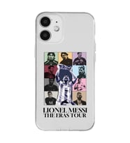 Iphone 12 Uyumlu Lionel Messi Tasarımlı Şeffaf Telefon Kılıfı