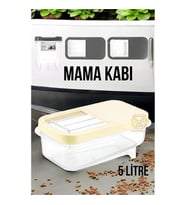 TransForMacion Kedi ve Köpek Mama Saklama Kabı Sürgülü Kapaklı 5 Litre 720982
