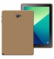 Samsung Galaxy Tab A S Pen SM P580 Uyumlu Rubber Yıkanabilir Silikon Kılıf (Gold)