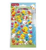 TANEX KIDS TNX-26159 3D PUFFY - KABARTMALI SEMPATİK ÖRDEKLER SERİSİ - 1 ADET