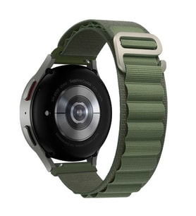 Gear S2 (20mm) Zore KRD-74 20mm Hasır Kordon (Yeşil)