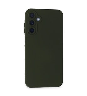 Samsung Galaxy A05S Kılıf Nano İçi Kadife Silikon - Koyu Yeşil