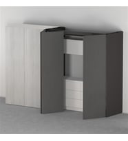 Blum Revego Uno + Duo Açılır ve Katlanır İçeri Kayar Kapak Sistemi