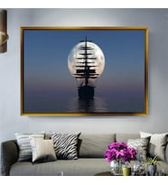Altın Çerçeveli dekoratif tablo a1118 (Gold)