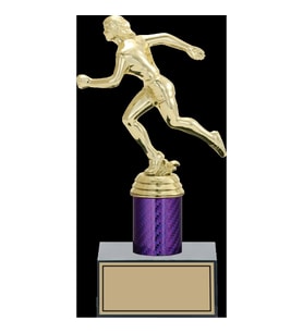 ODAK KUPA - Figürlü Kupalar - Atletizm Kadın Figürlü Kupalar FG-002 B - 23 cm