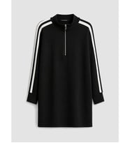 LCW EVERYDAY Siyah Soft Touch Kadın Sweatshirt Tunik