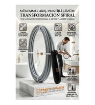 Profesyonel Gider Açıcı Spiral Çelik 3 Metre 723030