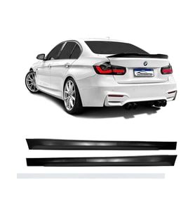 Bmw F30 2013- 3.seri Boyasız Plastik M3 Yan Marşpiyel