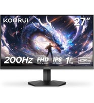 Koorui G2711P 27" 1 ms Full HD IPS 200 Hz Oyuncu Monitörü - OUTLET