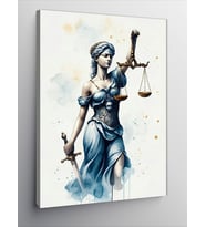 Kanvas Tablo Adalet Tanrıçası