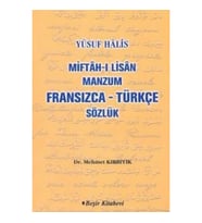Miftah-ı Lisan Manzum Fransızca Türkçe Sözlük