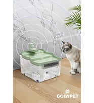 Hareket Sensörlü Sessiz Kedi Su Sebili, Sensörlü Kedi Su Pınarı, Kedi ve Köpek Su Sebili