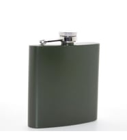 Paslanmaz Çelik Tekli 6 Oz Matara Model 1 (Krem)