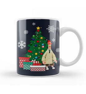 Beaker Around The Christmas Tree Muppets Kupa Bardak Porselen