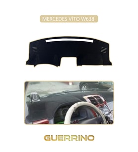 MERCEDES VİTO W638 TORPİDO KORUMA HALISI BEJ KENAR