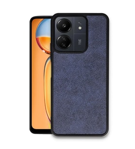 Xiaomi Redmi 13C Kılıf Aras Deri Kapak - Lacivert
