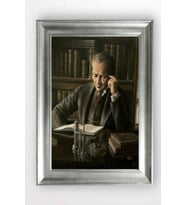 Gümüş Çerçeveli Atatürk Tablo a185