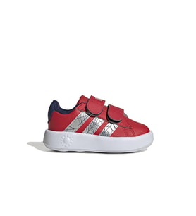 Adidas GRAND COURT MARVEL SPIDER-MAN CF I Bebek Günlük Ayakkabı KI9193 Kırmızı