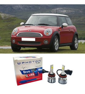 Mini Cooper R56 Led Xenon Sis Far Ampulü H8 Duo Yeni Seri Beyaz 2006-2013