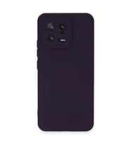 Xiaomi Mi 13 Kılıf Nano İçi Kadife Silikon - Mor