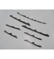 Renault Megane 4 Sd/hb 16/20 Ön Panjur Üst Çıtası Ni·kelajlı Set (7 Parça)